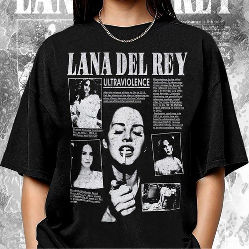 Vintage Lana Del Rey Graphic T-Shirt, Album Ultraviolence Tee Unisex T-shirt