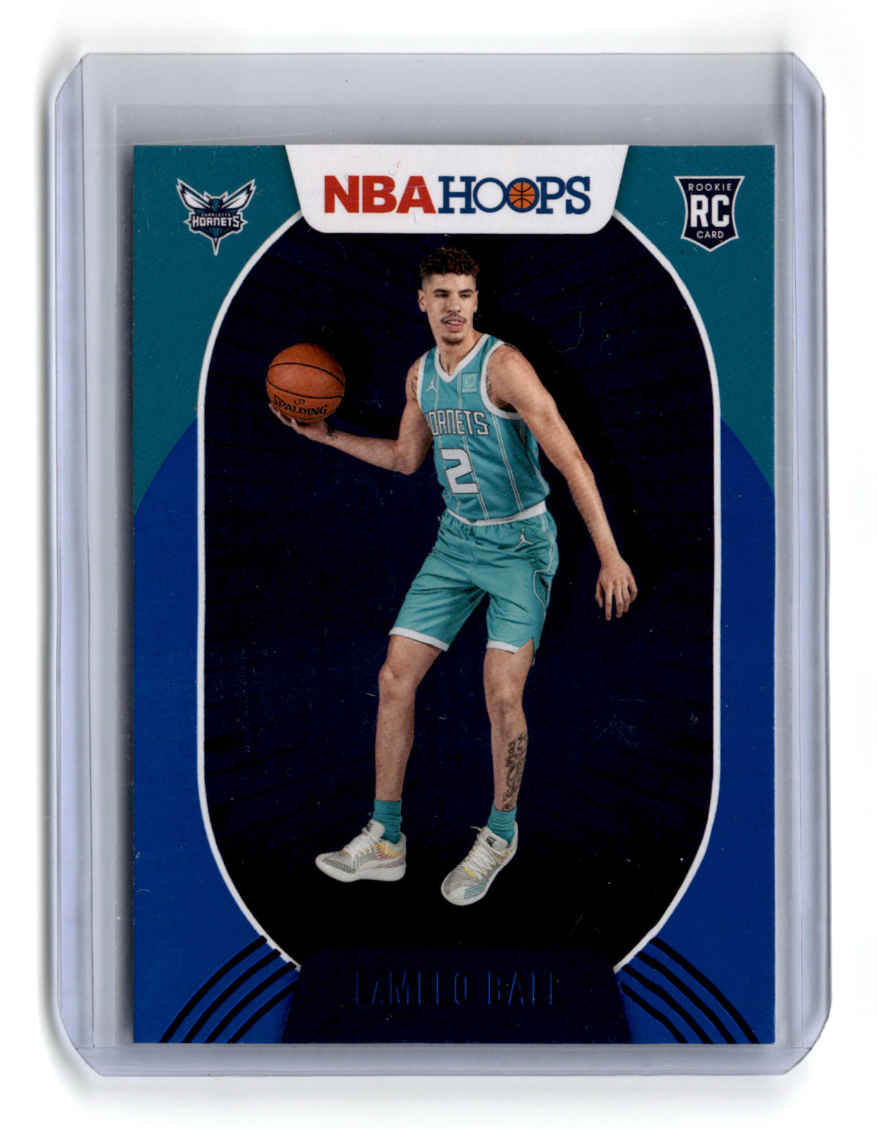 LaMelo Ball 2020-21 Hoops Blue Rookie SP #223 RC Hornets