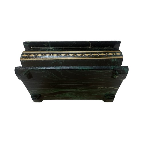 Alphonse Muchas Primrose Lacquered Footed Trinket Box Art Nouveau Trinket Box - Picture 13 of 18