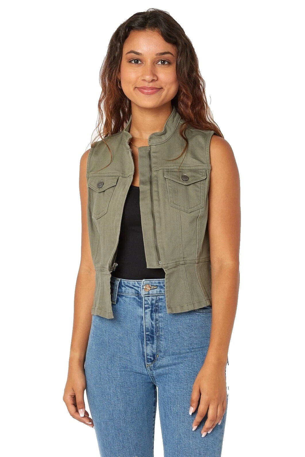 BCBGeneration Solid Vests for Women