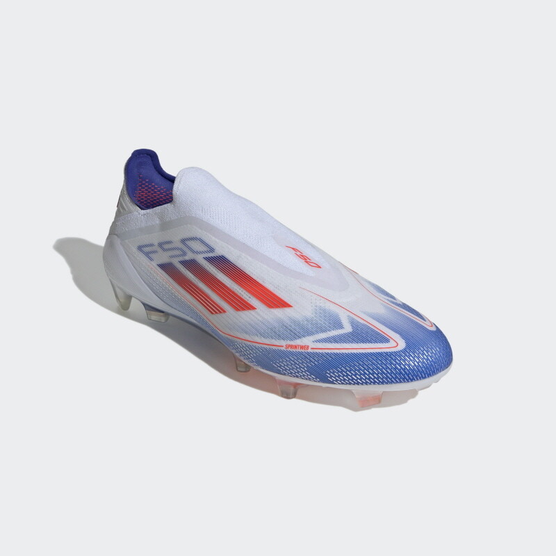 Adidas F50 Elite LL FG IF8819 White Blue Mens Football Boots Adidas F50 Elite LL FG IF8819 White Blue Mens Football Boots
