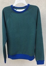 HOLLISTER GUYS SWEATER Size MEDIUM Green NEW authentic
