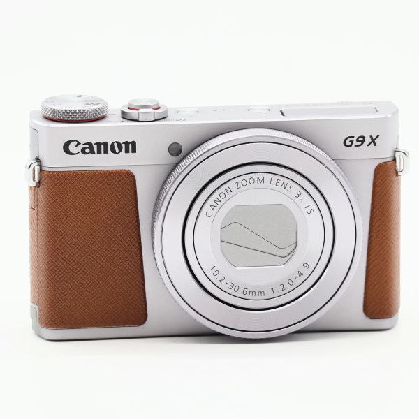 Top Mint-Canon PowerShot G9 X Mark II 20.1MP Digital Camera Silver