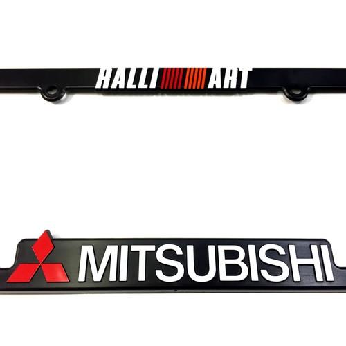 MITSUBISHILicensePlateFramesRALLIARTEVOLancerEvolutionX23456789 eBay