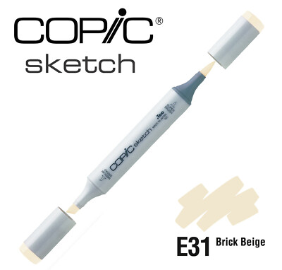 Marqueur à l'alcool Copic Sketch E31 Brick Beige