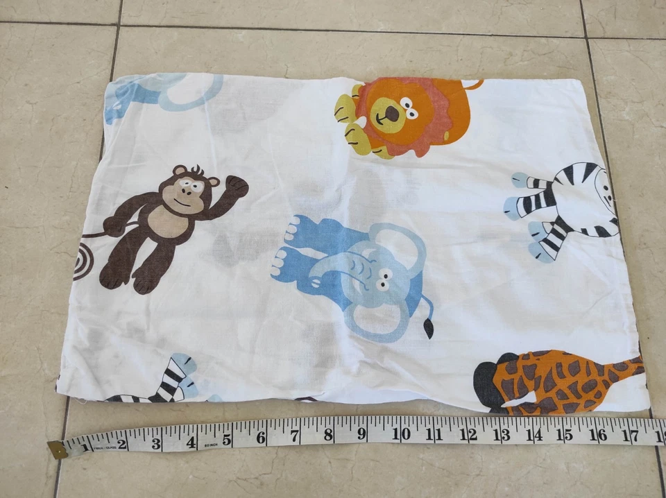 Retro Raro Bebé Pequeña Almohada Algodón Estuche Idea Regalo Cama Niño Color Animal Foto 2 de 3