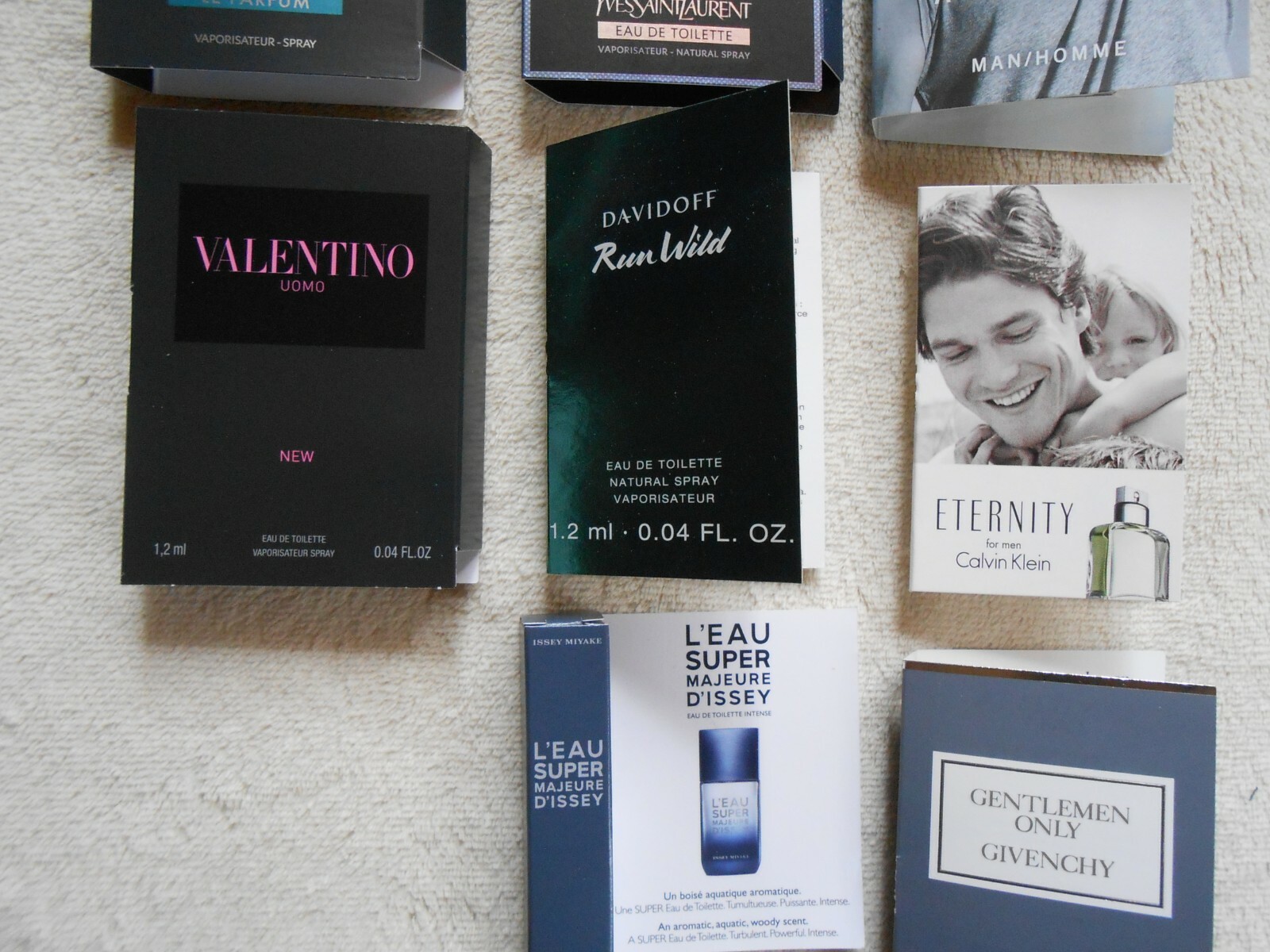 9 x Herren Parfum Parfümproben Luxusproben für Adventskalender  eBay