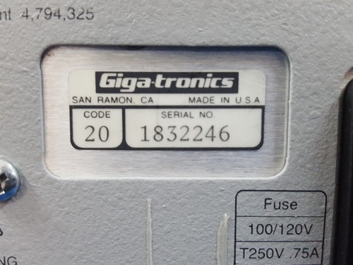 Gigatronics 8541C : Compteur de puissance universel (2246) - Photo 9/10