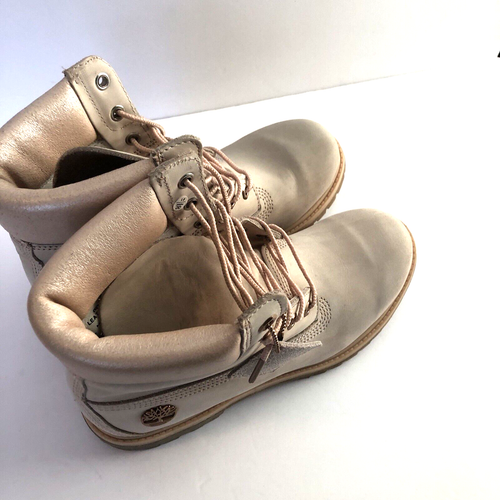 Timberland Pink Waterproof Boots Women Size 9 - Picture 2 of 8