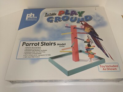 Prevue Hendryx Parrot Stairs Playground #22560 Bird Stand Toy Perch Brand New