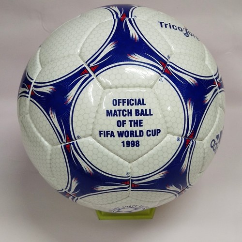 Adidas Tricolore Frankreich 1998 Fußball Bal Fußball FIFA Offizieller Spielba... - Bild 3 von 6