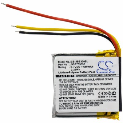 Battery for JBL Everest Elite 300,E45BT,E55BT,Live 650BT NC,P/N:GSP753030,633331