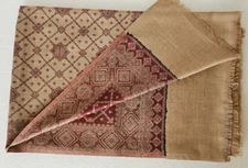 Pashmina Embroidered Cashmere Wool Shawl Stole Wrap Scarf Throw 86x41"