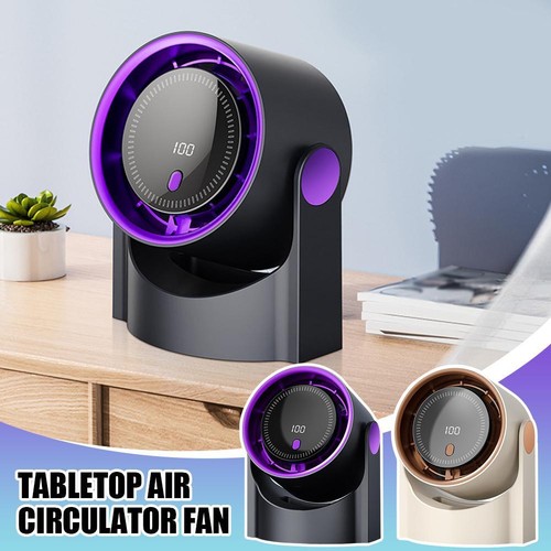 Tabletop-Air Circulator Fan Intelligent Timing 5-speed Wind Speed Adjustme J7T5