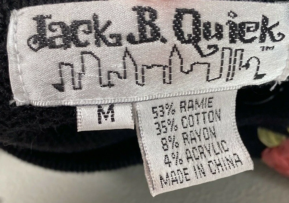 Suéter Jack B Quick Mujer Cárdigan Mediano Búho Arte Bordado Cinta con Cuentas Foto 3 de 4