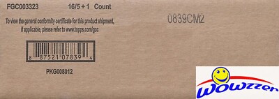 2019 Topps Star Wars: Resistance Sealed 16 Box BLASTER CASE from Animated Series