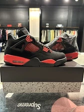 Size 10 - Jordan 4 Retro Mid Red Thunder