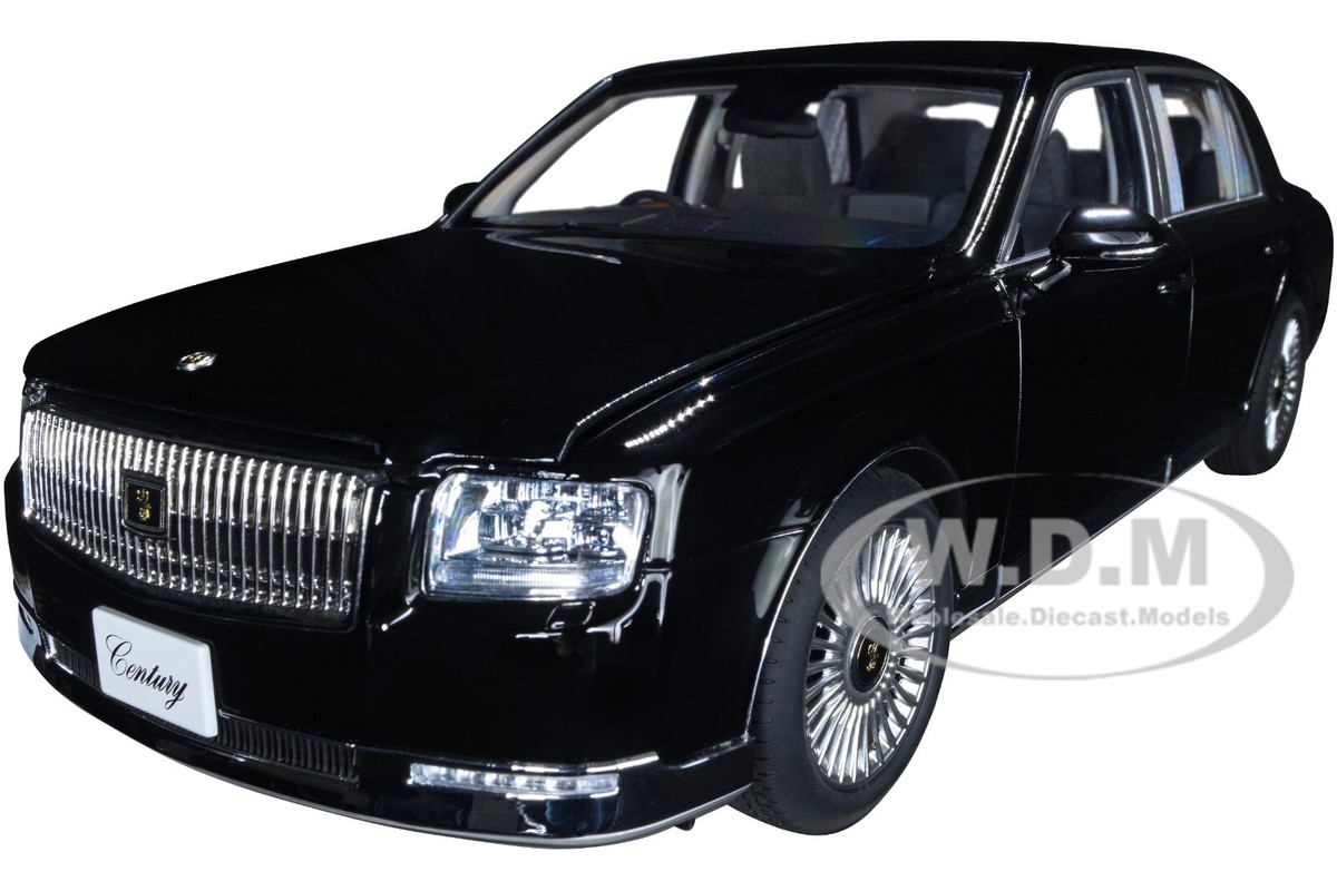 TOYOTA CENTURY W/CURTAINS RHD BLACK SPECIAL EDITION 1/18 MODEL CAR