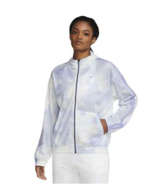 Nike Sportswear Women Plus Icon Clash, сетчатая толстовка с капюшоном на молнии, 70 новозеландских долларов, синяя DH3018