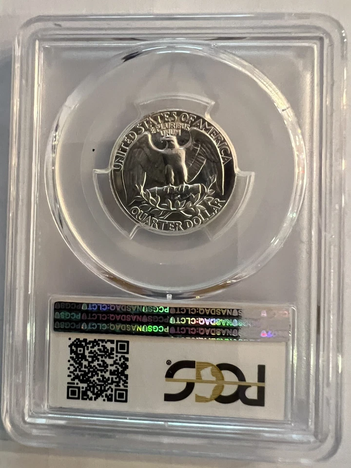 1954 WASHINGTON QUARTER DOLLAR PCGS PR66. - Image 2 of 4