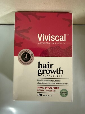 Viviscal Womens Hair Growth Dietary Supplement with Collagen Complex 180 Tablets