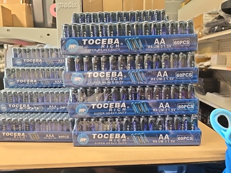 Tocebal AA Batteries 60PCS Pack-image