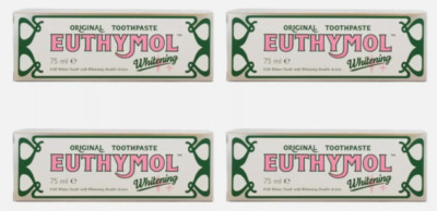 4x Euthymol Whitening Zahnpasta 75ml