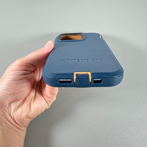 OtterBox Defender Case for iPhone 14 Pro - Blue Suede Shoes | Rugged Protection - Picture 6 of 13