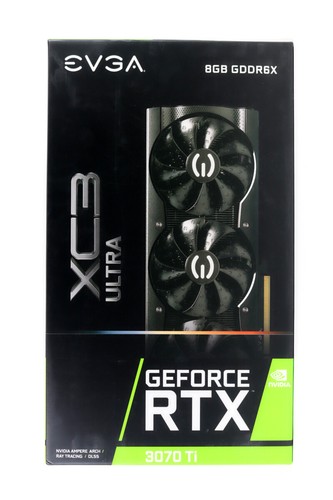 EVGA GeForce RTX 3070 Ti 8GB XC3 Ultra GPU w/Box | 1yr Warranty, Fast Ship! - Afbeelding 7 van 7