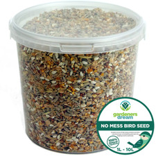 GardenersDream No Mess Seed Mix - All Year Round Wild Bird Food For Garden Birds