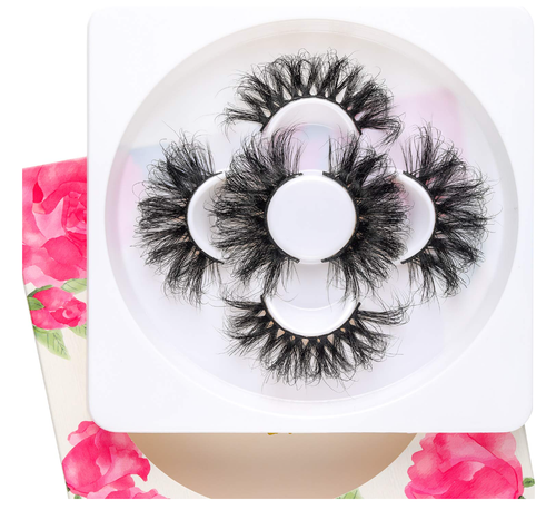 25mm 3D Mink Lashes Full Volume Mink Eyelashes Fluffy Volume Dramatic 25mm Mi... - Picture 3 of 5