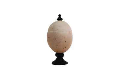 NWT Bliss Home & Design Egg Caddy with Finial (Cream)