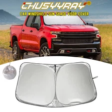 Automotic Retractable Car Windshield Sun Shade Front Window Visor UV Block Cover
