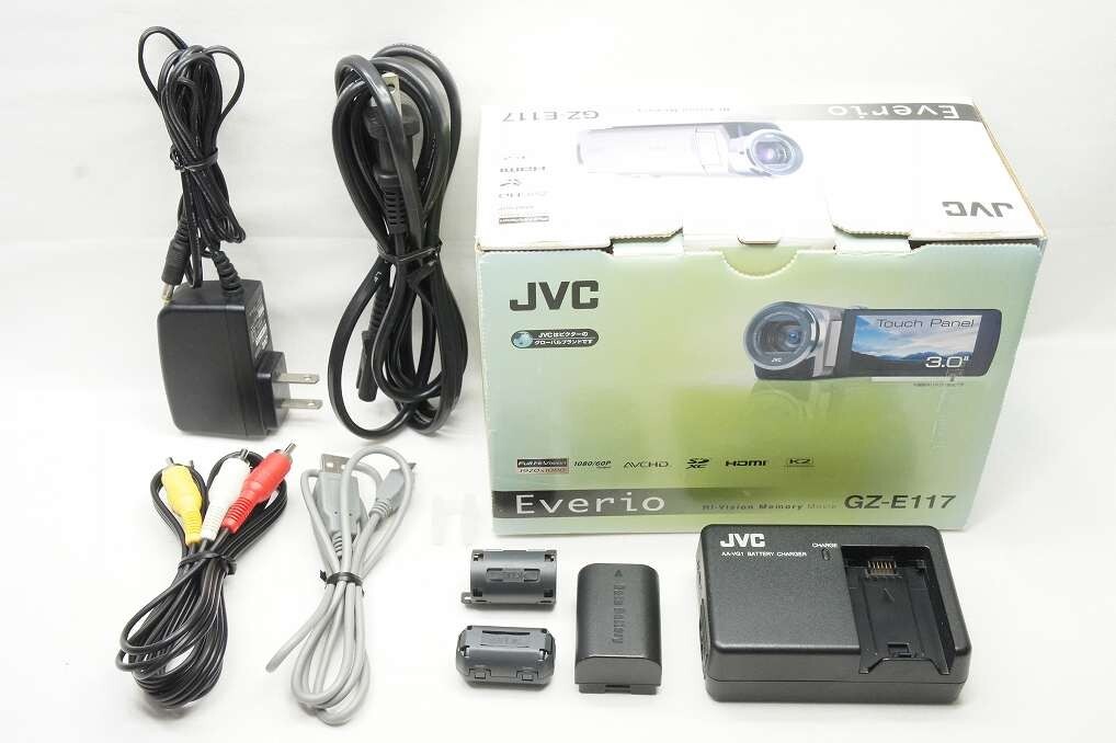 JVC Everio GZ-E117 High Vision Memory Movie Video Camera