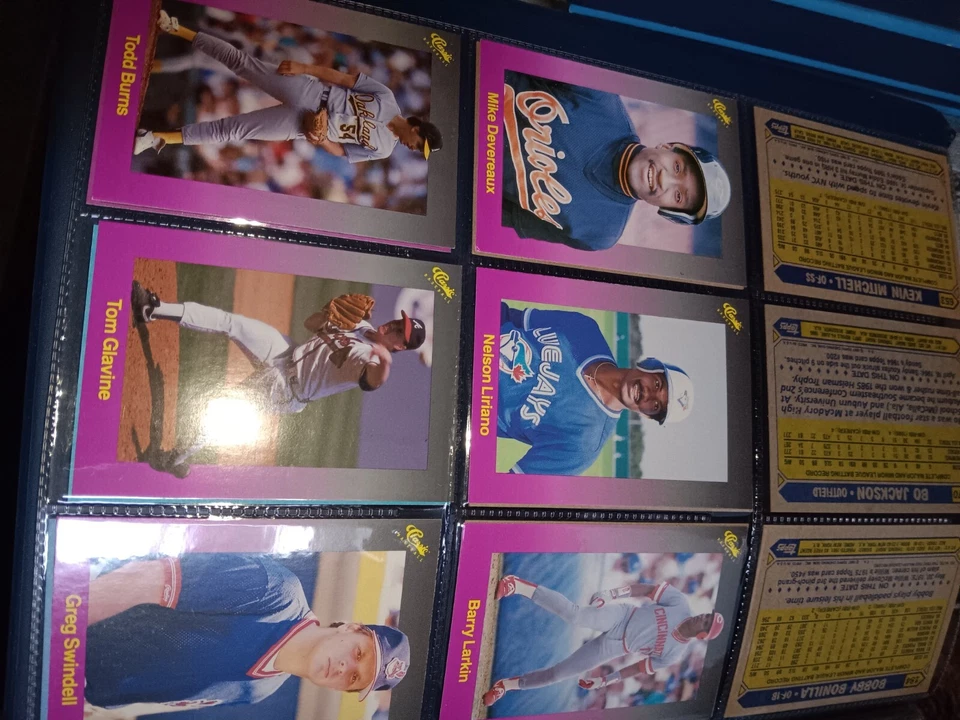 Álbum mixto de tarjetas de recuerdos de béisbol Foto 3 de 4