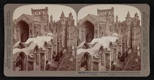 Melrose Abbey, shrine of heroic tradition and romantic story, Scotland 1905