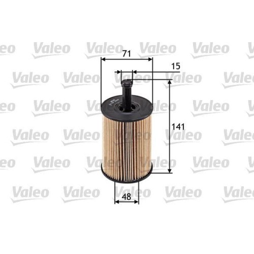 1X ÖLfilter Valeo 586506 Passend FüR Audi Chrysler Dodge Ford Mitsubishi Seat-image