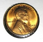 BU 1945 Lincoln wheat cent, as pictured + Free Shipping