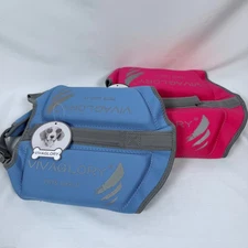 Lot of 2 VIVAGLORY Dog Life Vests Pet Safety Floatation Swimsuit Blue Pink