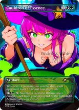 MTG - Cauldron of Essence - Fanart Borderless Style - EDH / Playtest