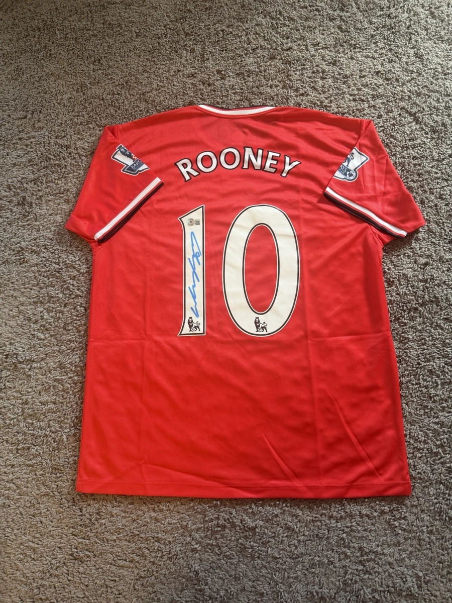 Beckett Authentication Services (BAS) Wayne Rooney Soccer Original