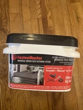 FastenMaster Universal Hidden Deck Fastening System - 200 sq ft (FMTHDCLIP-200)