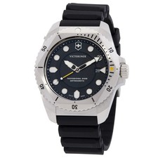 Victorinox Men's Dive Pro Quartz Black Dial Watch - 241990 NEW