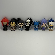 Lote de 7 Llaveros Clip - Varias Franquicias - Kingdom Hearts - Dragon Ball z