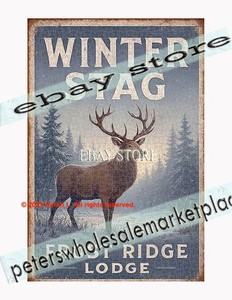 1000 piece jigsaw puzzle Winter Stag frost