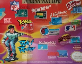 Authentic 1990 A Nightmare On Elm Street Nintendo NES Fully Complete - Excellent