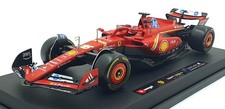Burago 1/18 Scale 1785010 - Ferrari SF-24 F1 Seasonal Livery 2024 Leclerc #16