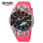 Watch Countdown Circle SKMEI 2411 Wristwatch Waterproof Saving Time Sport Men's