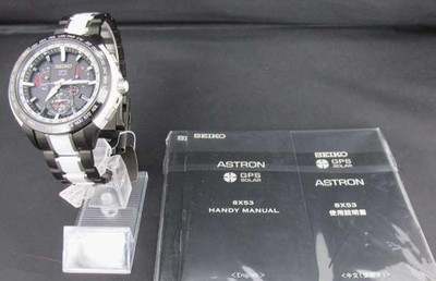 Seiko Astron 8X53-0AG0 Limited Edition Titan Keramik Schwarz Solar Herren JP