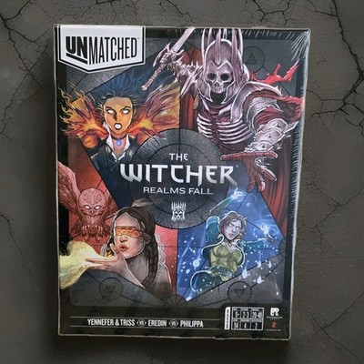 Unmatched: The Witcher Realms Fall Miniatures Dueling Game Brand New Sealed